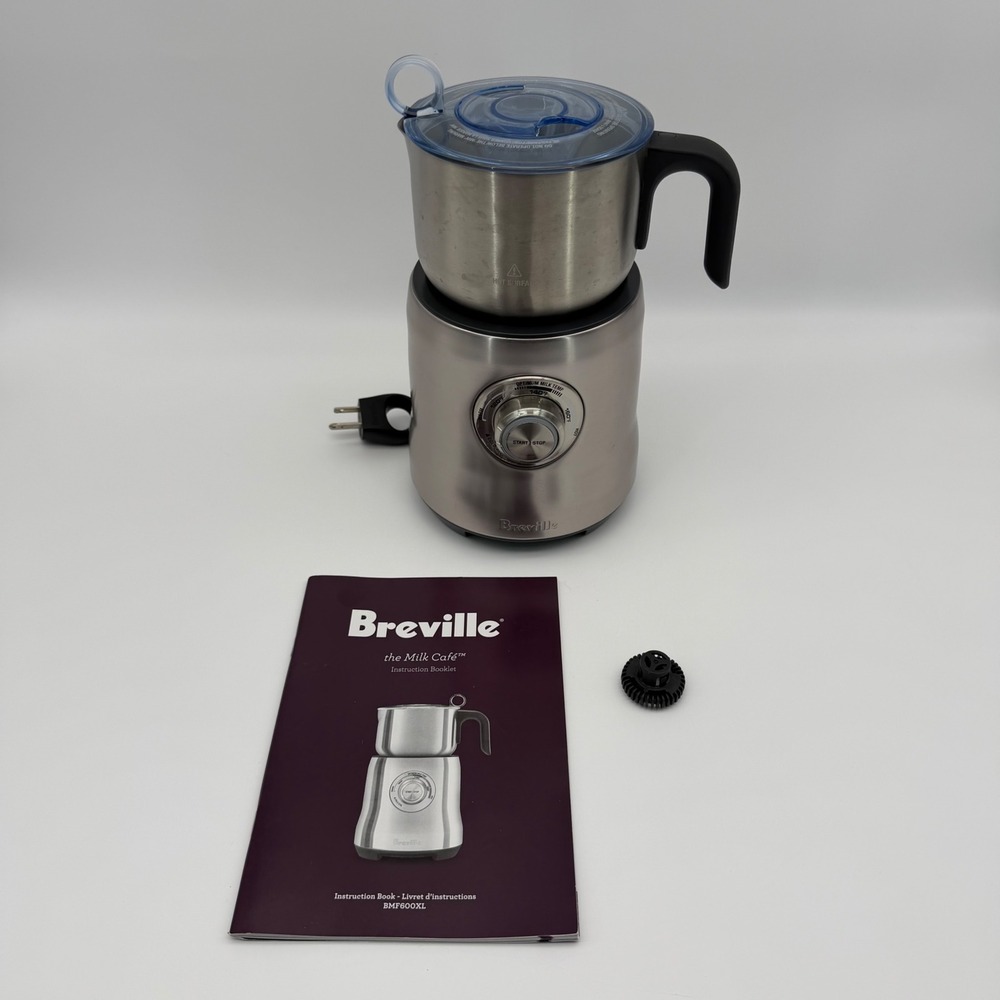 Breville Milk Cafe BMF600XL Milk Frother Stainless Steel - 1 Disc